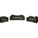 Manufacturer Color_Green -- Destin 70" Green Velvet Upholstered Loveseat IMAGE 15