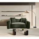  Manufacturer Color_Green -- Destin 70" Green Velvet Upholstered Loveseat IMAGE 2