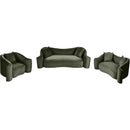  Manufacturer Color_Green -- Destin 91" Green Velvet Upholstered Sofa IMAGE 14