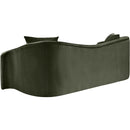  Manufacturer Color_Green -- Destin 91" Green Velvet Upholstered Sofa IMAGE 6