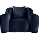  Manufacturer Color_Navy -- Destin Navy Velvet Upholstered Chair IMAGE 3