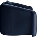  Manufacturer Color_Navy -- Destin Navy Velvet Upholstered Chair IMAGE 7