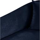  Manufacturer Color_Navy -- Destin Navy Velvet Upholstered Chair IMAGE 8