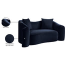  Manufacturer Color_Navy -- Destin 70" Navy Velvet Upholstered Loveseat IMAGE 18