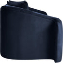  Manufacturer Color_Navy -- Destin 70" Navy Velvet Upholstered Loveseat IMAGE 7
