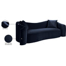  Manufacturer Color_Navy -- Destin 91" Navy Velvet Upholstered Sofa IMAGE 18