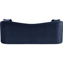  Manufacturer Color_Navy -- Destin 91" Navy Velvet Upholstered Sofa IMAGE 5