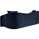  Manufacturer Color_Navy -- Destin 91" Navy Velvet Upholstered Sofa IMAGE 6
