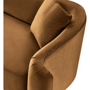 Manufacturer Color_Saddle -- Destin Saddle Velvet Upholstered Chair IMAGE 12