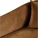  Manufacturer Color_Saddle -- Destin Saddle Velvet Upholstered Chair IMAGE 8