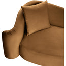  Manufacturer Color_Saddle -- Destin 70" Saddle Velvet Upholstered Loveseat IMAGE 10