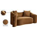  Manufacturer Color_Saddle -- Destin 70" Saddle Velvet Upholstered Loveseat IMAGE 18