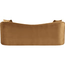  Manufacturer Color_Saddle -- Destin 91" Saddle Velvet Upholstered Sofa IMAGE 5