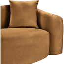  Manufacturer Color_Saddle -- Destin 91" Saddle Velvet Upholstered Sofa IMAGE 9