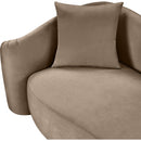  Manufacturer Color_Taupe -- Destin Taupe Velvet Upholstered Chair IMAGE 13