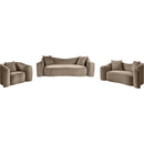  Manufacturer Color_Taupe -- Destin Taupe Velvet Upholstered Chair IMAGE 15