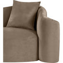  Manufacturer Color_Taupe -- Destin 70" Taupe Velvet Upholstered Loveseat IMAGE 11