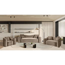 Meridian Destin Taupe Velvet Sofa IMAGE 19