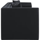  Manufacturer Color_Black -- Meridian Everett Stationary Leather Look Sofa IMAGE 7