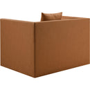  Manufacturer Color_Cognac -- Everett Cognac Vegan Leather Upholstered Chair IMAGE 6