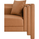  Manufacturer Color_Cognac -- Everett Cognac Vegan Leather Upholstered Chair IMAGE 8
