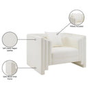  Manufacturer Color_Cream -- Everett Cream Vegan Leather Upholstered Chair IMAGE 15