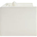  Manufacturer Color_Cream -- Everett Cream Vegan Leather Upholstered Chair IMAGE 7