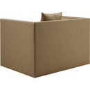 Manufacturer Color_Tan -- Everett Tan Vegan Leather Upholstered Chair IMAGE 6