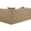  Manufacturer Color_Tan -- Everett 67" Tan Vegan Leather Upholstered Loveseat IMAGE 6