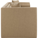  Manufacturer Color_Tan -- Everett 88.5" Tan Vegan Leather Upholstered Sofa IMAGE 7
