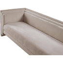  Manufacturer Color_Beige -- Meridian Everett Stationary Fabric Sofa IMAGE 8