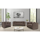  Manufacturer Color_Brown -- Everett Brown Chenille Fabric Upholstered Chair IMAGE 14