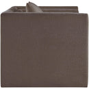  Manufacturer Color_Brown -- Everett Brown Chenille Fabric Upholstered Chair IMAGE 4
