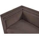  Manufacturer Color_Brown -- Everett 88.5" Brown Chenille Fabric Upholstered Sofa IMAGE 13