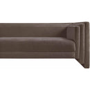  Manufacturer Color_Brown -- Everett 88.5" Brown Chenille Fabric Upholstered Sofa IMAGE 14
