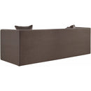  Manufacturer Color_Brown -- Everett 88.5" Brown Chenille Fabric Upholstered Sofa IMAGE 7
