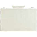  Manufacturer Color_Cream -- Everett Cream Chenille Fabric Upholstered Chair IMAGE 5