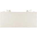  Manufacturer Color_Cream -- Everett 67" Cream Chenille Fabric Upholstered Loveseat IMAGE 5