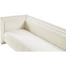  Manufacturer Color_Cream -- Everett 88.5" Cream Chenille Fabric Upholstered Sofa IMAGE 12