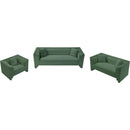 Meridian Everett Green Chenille Fabric Chair IMAGE 10