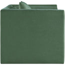  Manufacturer Color_Green -- Everett Green Chenille Fabric Upholstered Chair IMAGE 4
