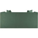  Manufacturer Color_Green -- Everett 67" Green Chenille Fabric Upholstered Loveseat IMAGE 5