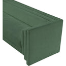  Manufacturer Color_Green -- Everett 88.5" Green Chenille Fabric Upholstered Sofa IMAGE 11