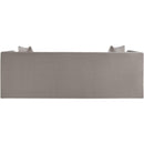  Manufacturer Color_Grey -- Everett 88.5" Grey Chenille Fabric Upholstered Sofa IMAGE 5