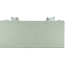  Manufacturer Color_Mint -- Everett 67" Mint Chenille Fabric Upholstered Loveseat IMAGE 5