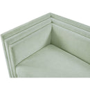  Manufacturer Color_Mint -- Everett 88.5" Mint Chenille Fabric Upholstered Sofa IMAGE 13