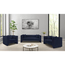  Manufacturer Color_Navy -- Everett Navy Chenille Fabric Upholstered Chair IMAGE 13