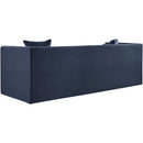 Manufacturer Color_Navy -- Everett 88.5" Navy Chenille Fabric Upholstered Sofa IMAGE 5