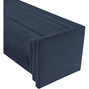  Manufacturer Color_Navy -- Everett 88.5" Navy Chenille Fabric Upholstered Sofa IMAGE 7