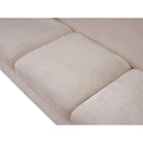  Manufacturer Color_Beige -- Meridian Penelope Stationary Fabric Sofa IMAGE 10